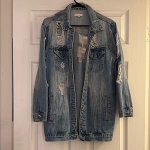 Dance & Marvel | Distressed Denim Jacket
